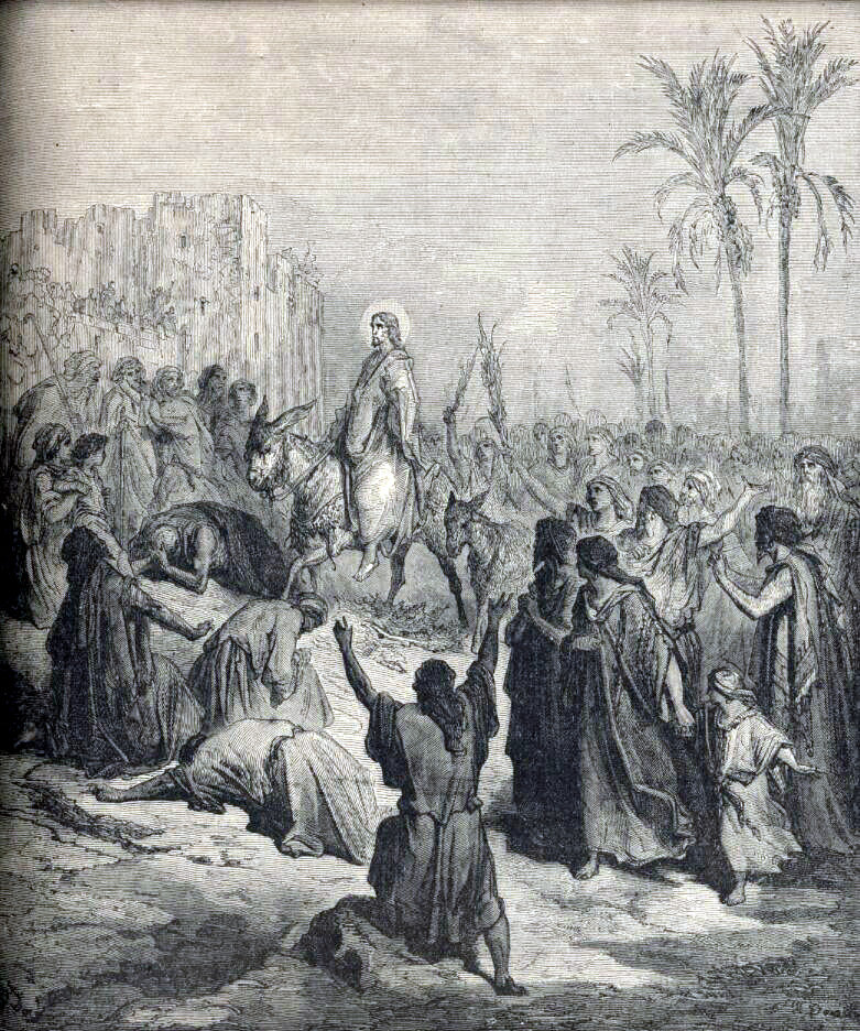 Jésus entrant dans Jérusalem