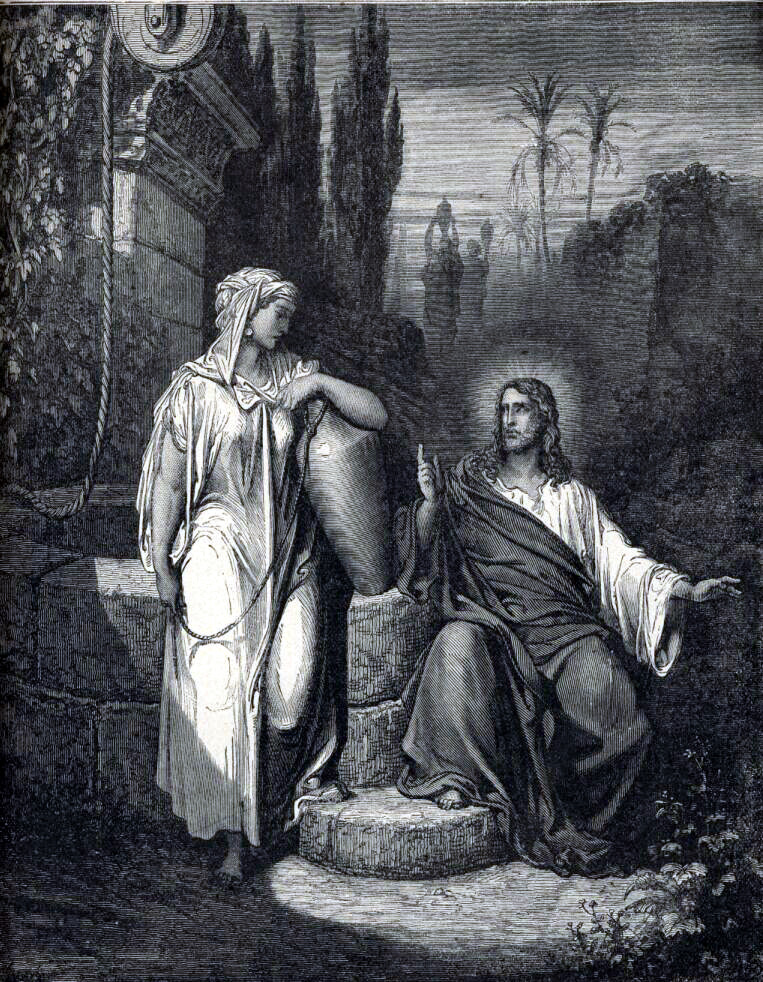 Jésus et la femme de Samarie