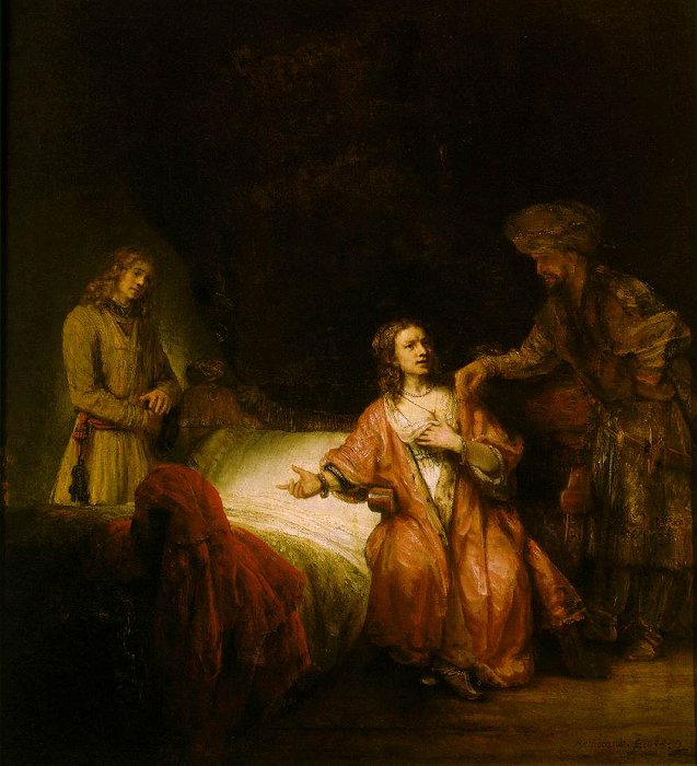 Joseph accusé par la femme de Potiphar